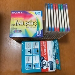 SONY CD-R 19枚　＋　maxell CD不織布ケース1...