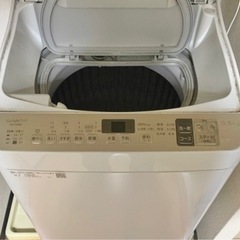 【ネット決済】5/27引渡し　SHARP洗濯機(乾燥機付き)　5...