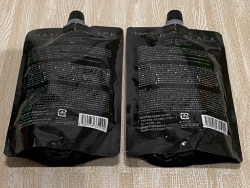 KUROクリームシャンプー ナチュラルブラック 2本セット 新品】 KURO