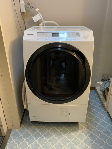 Panasonic NA-VX800BL-W ドラム式洗濯機