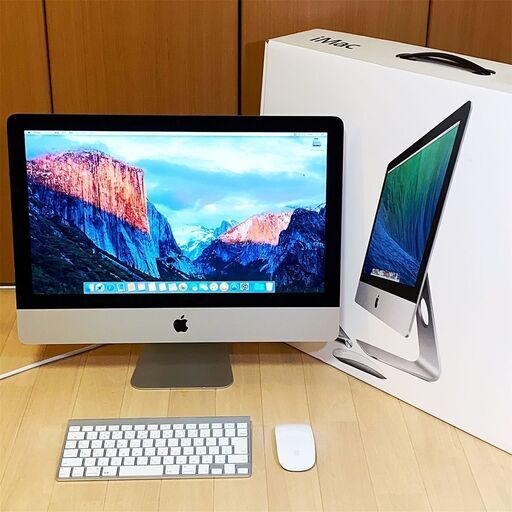〓お渡し完了〓07【iMac Late 2013（21.5インチ）】▶箱付・Adobe・純正マウス＆キーボード