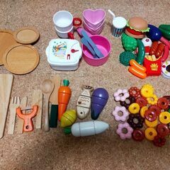 ¥500 おままごとセット 木製含 ごっこ遊び 知育玩具