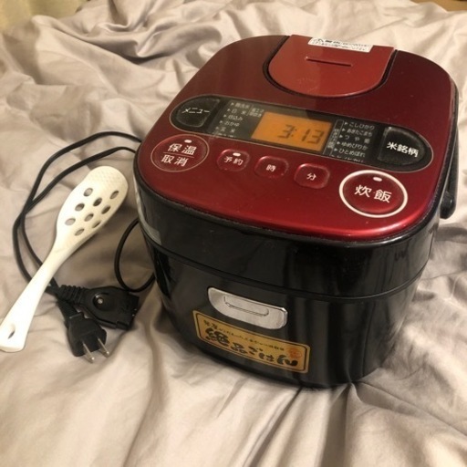 超美品】情熱価格 IH 炊飯器 5.5合炊き ブラック 5.5合炊き、大火力IH