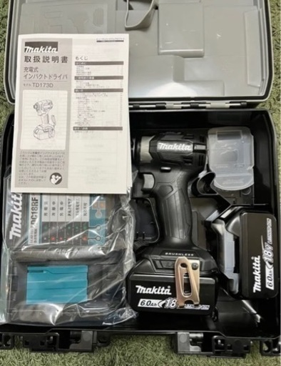 makitaインパクトTD173D新品、未使用