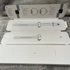 Apple Watch 40mm用純正ホワイトスポーツバンド 
