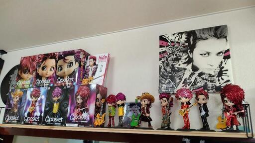 hide Qposket vol.2〜vol.8 メタリックカラー＆hide GuitarCollection 1.3.5.6
