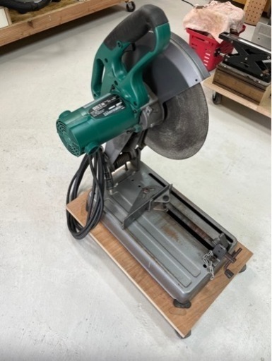 切断機　高速切断機　動作問題なし　ブレード付き　日立　工具 代理出品】日立高速切断機