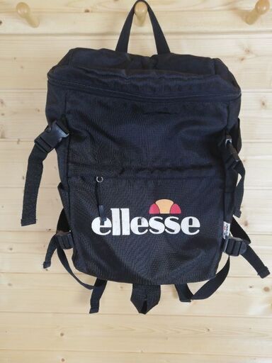 エレッセ ellesse リュック 黒色 used aguilarkaram.com