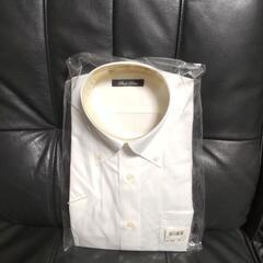 ボタンダウンシャツ 半袖 セシール サイズは39  新品未使用　...