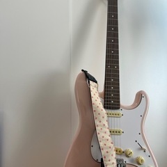 BUSKER'S ピンクエレキギター