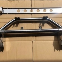 整備書サービス】ジムニー アピオ ステンレス 猪狩りバンパー フロント