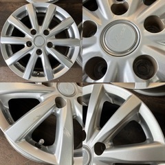 アルミホイール15インチ6J 4本／114.3-5H +45／BS LINZ A4215