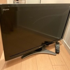 AQUOSシャープ液晶TV 差し上げます