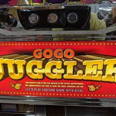 パチスロ実機 ゴーゴージャグラーKK コイン不要機 ID：126-012297-007