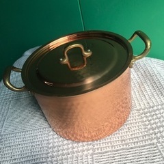 お話し中です。純銅　深型両手鍋