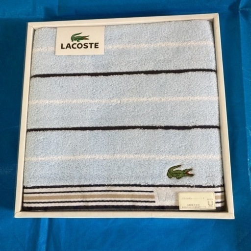 ★未使用品　LACOSTE  ラコステ　バスタオル