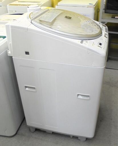 札幌白石区 洗濯8.0Kg ヒーター乾燥4.5Kg 洗濯乾燥機 2011年製 シャープ ES-TX810 洗濯機 乾燥機 衣類乾燥 本郷通店 札幌白石区 洗濯8.0Kg ヒーター乾燥4.5Kg 洗濯乾燥機 2011年製