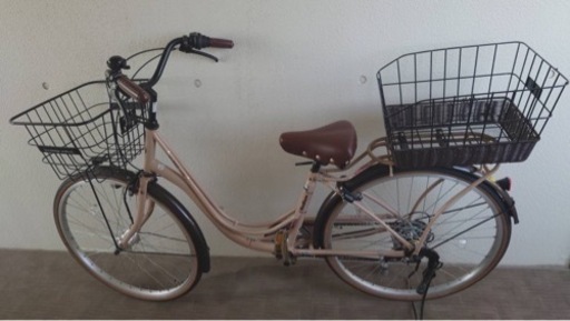 自転車　カゴ付き