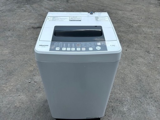 ハイセンス　全自動電気洗濯機　HW-T55C  2019年式  美品‼️