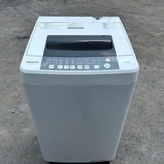 ハイセンス　全自動電気洗濯機　HW-T55C  2019年式  ...