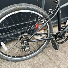 良品 REIN ROTS 26インチマウンテンバイク ブラック シマノ切替 自転車 MTB