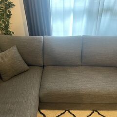 【ニトリ】コーナーソファ(NポケットA3 DR-GY-L)