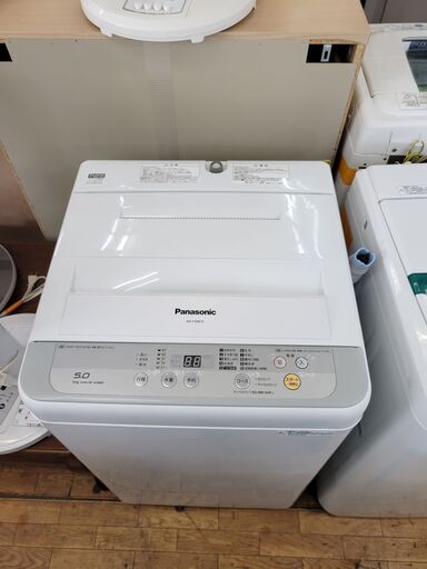 リサイクルショップどりーむ鹿大前店　No5866　洗濯機　Panasonic　2017年製　5.0Kg　中古