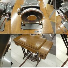 ジャンク品 足踏みミシン SCRUM 台とミシン本体 苫小牧西店