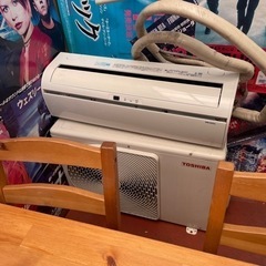 TOSHIBA エアコン　早い者勝ち　2017年式
