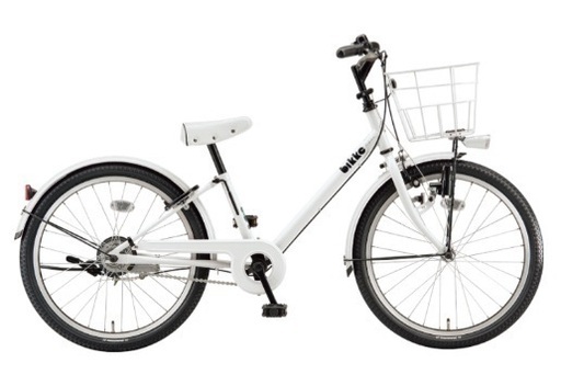 ブリヂストン　ビッケJ  bikke  ジュニア　ホワイト　22インチ