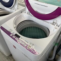 配送設置込み④　シャープ5.5K洗濯機　2016年製　分解クリー...