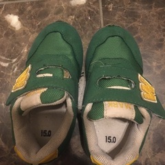 15サイズ　子供　靴　スニーカー
