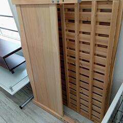 ★【ニトリ】ダブルベッドフレームのみ　木製　💳自社配送時🌟代引き可💳※現金、クレジット、スマホ決済対応※