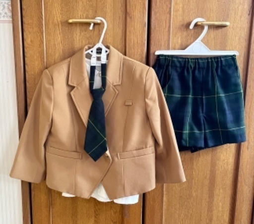 大泉小鳩幼稚園制服、制帽、制鞄セット 女の子 大泉小鳩幼稚園制服、制帽、制鞄セット 女の子