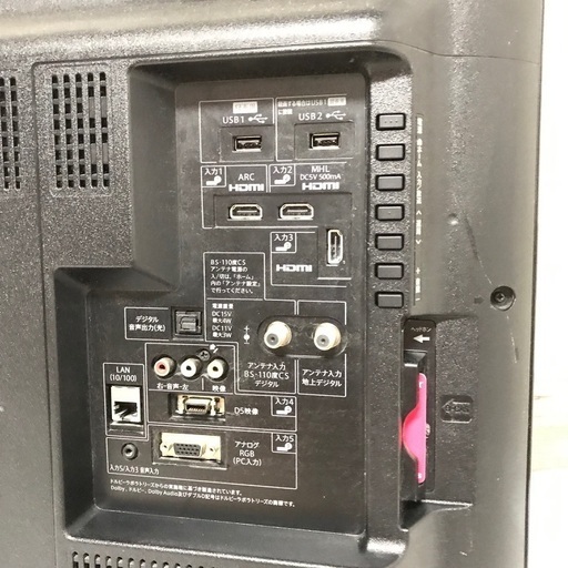 即日受渡❣️SHARP AQUOS40型 HDMI端子×3端子13500円