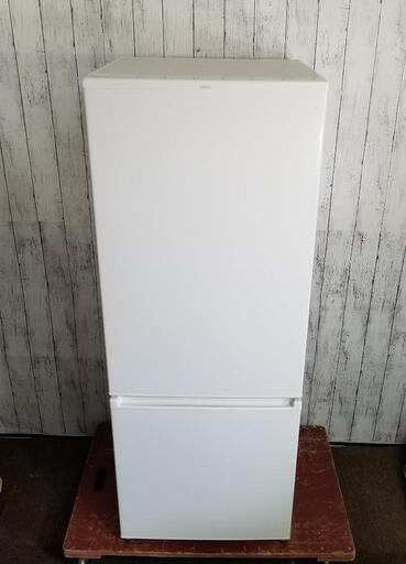 【極上品】AQUA ノンフロン冷凍冷蔵庫 AQR-20K 2021年製 2ドア 201L ホワイト アクア