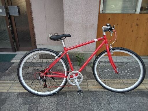 secretcode[シークレットコード]700c シティークロスバイク 6speed/レッド