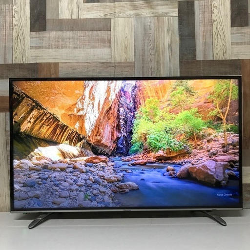 即日受渡❣️43型4K液晶TV  音質、サウンドプロセッサーシステム搭載23500円