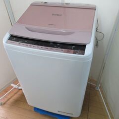 1ヶ月保証/洗濯機/7キロ/7kg/ファミリーサイズ/日立/HITACHI/BW-7W/中古品/