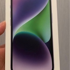 【ネット決済・配送可】iPhone14 128G パープル　美品...