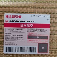 JAL 株主優待券