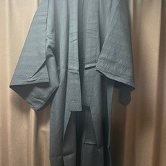 【美品】メンズ　浴衣　帯巾着付き