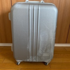 SPALDING スーツケース　シルバー