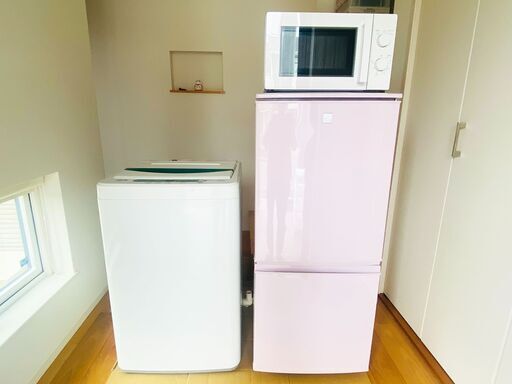 【受渡者決定】生活家電3点セット 洗濯機 冷蔵庫 電子レンジ