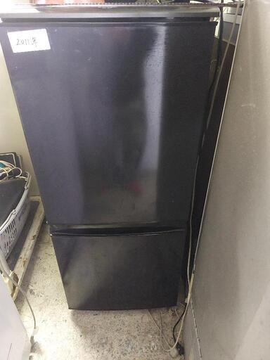 (取り引き中)シャープ　ノンフロン冷凍冷蔵庫　SJ-14T-B　2011年製