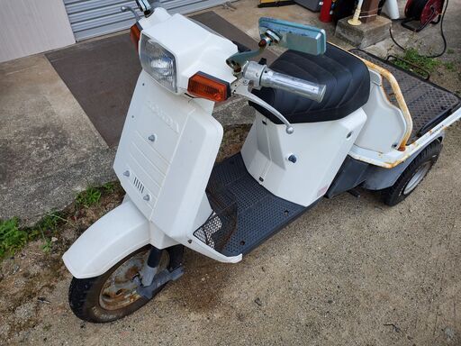 ホンダ　ジャイロUP　部品取車 ホンダ ジャイロUP 部品取りに HONDA ジャイロUP 車体 ワイドホイール