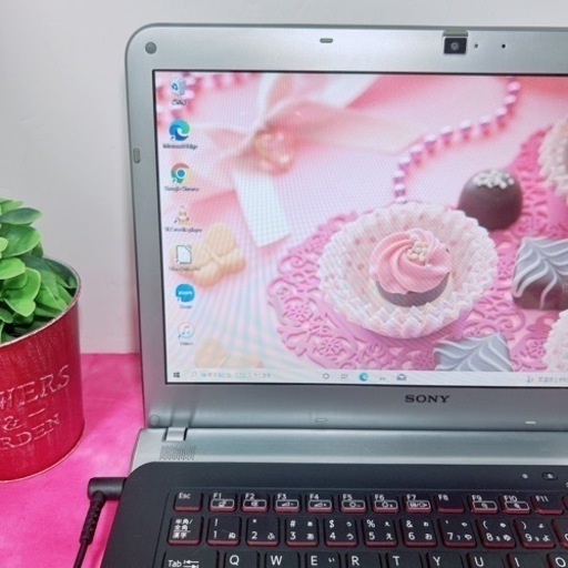 B-11【VAIO♡i3/Blu-ray】初心者◎すぐ使えるノートパソコン