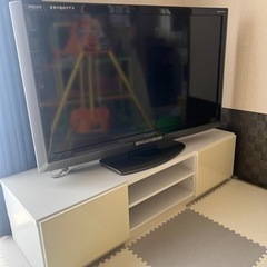 2010年製SHARP 液晶テレビ40型　テレビ台付き！