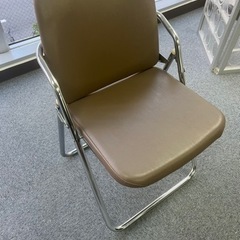 パイプ椅子4脚セット　オカムラ製　引取り限定