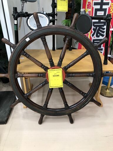 Wa482　船の舵
